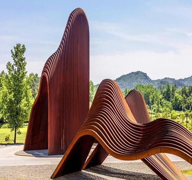 东丰锈钢板造型