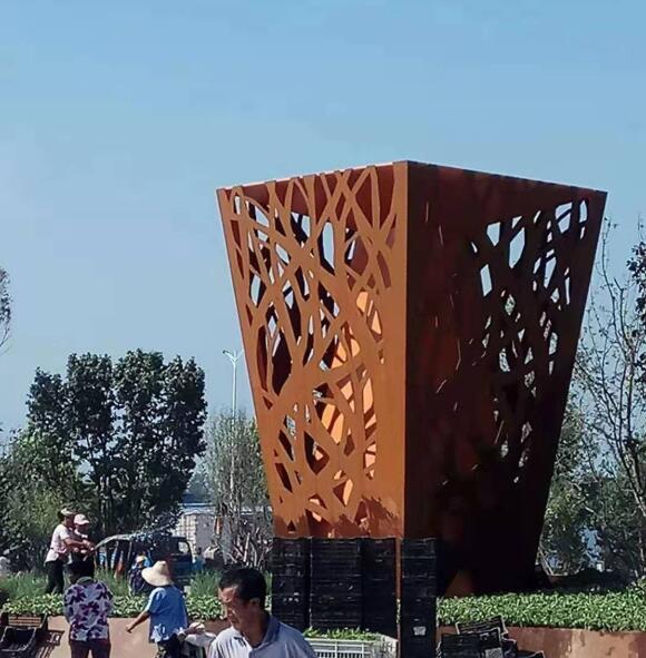 东丰耐候钢板雕塑
