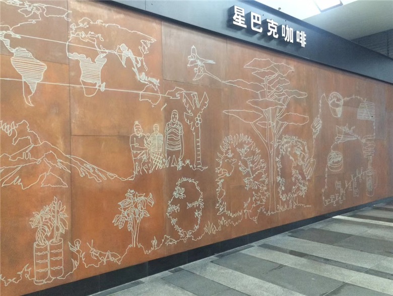 东丰耐候钢幕墙